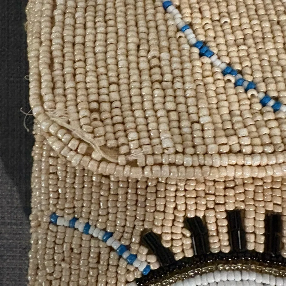 America & Beyond *FLAWED Celestial Evil Eye Beaded Bag Viral Blogger Favorite - Picture 10 of 10